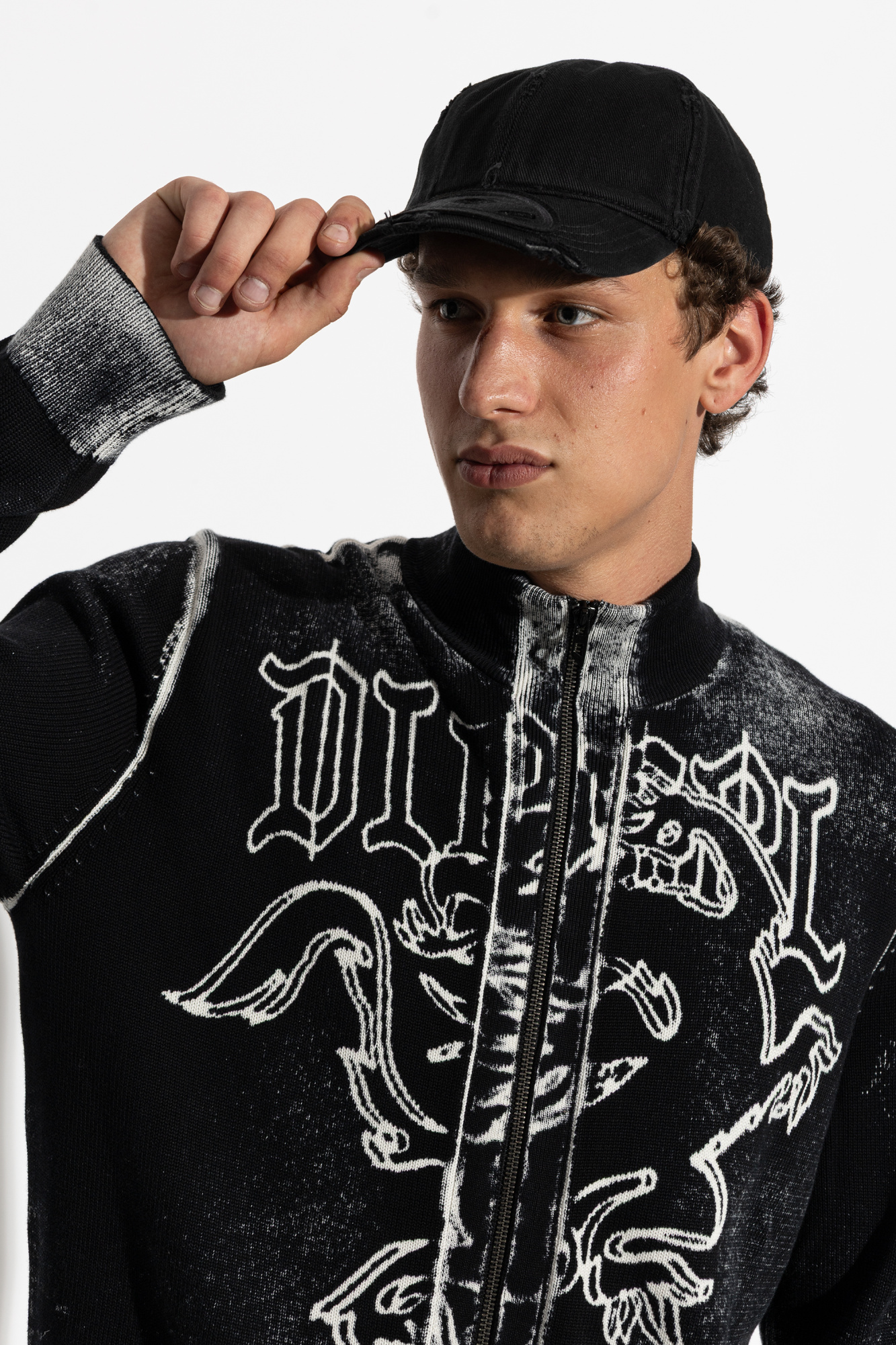 Black Baseball cap `C-BIGDOV` Diesel - Vitkac Northern Ireland